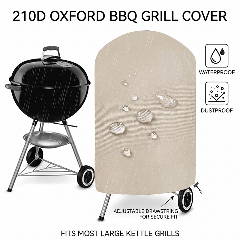 Spark Plug - 4 Size Circular Barbecue Grill Cover,Anti-Dust