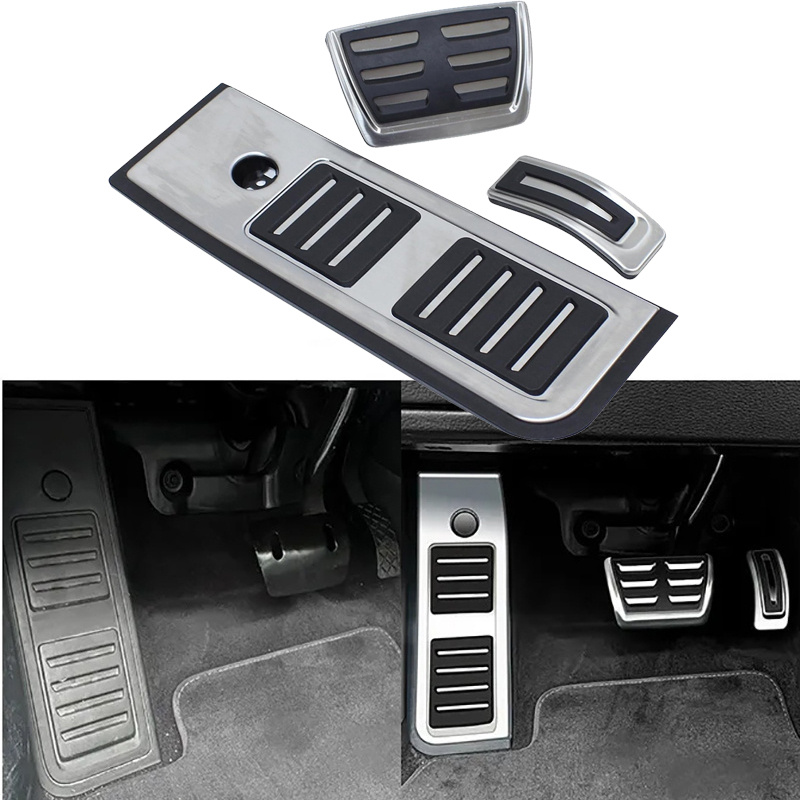 Brake Pad Set - 3pcs LHD Stainless Steel Auto Fuel