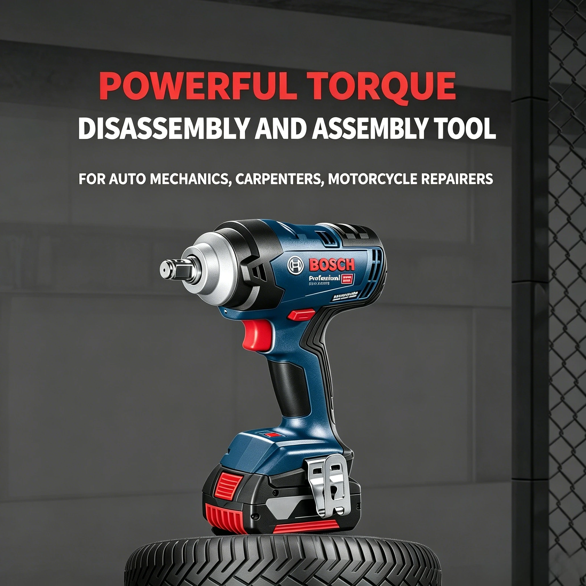 ‌Bosch GDS 18V-400 18V Brushle - огляд і ціна Torque Wrench