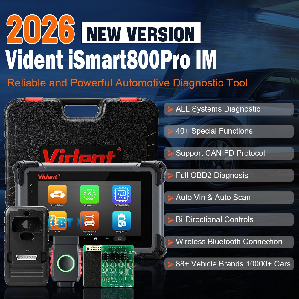 Vident ISmart 800Pro IM Auto D - огляд і ціна Car Diagnostic Tool