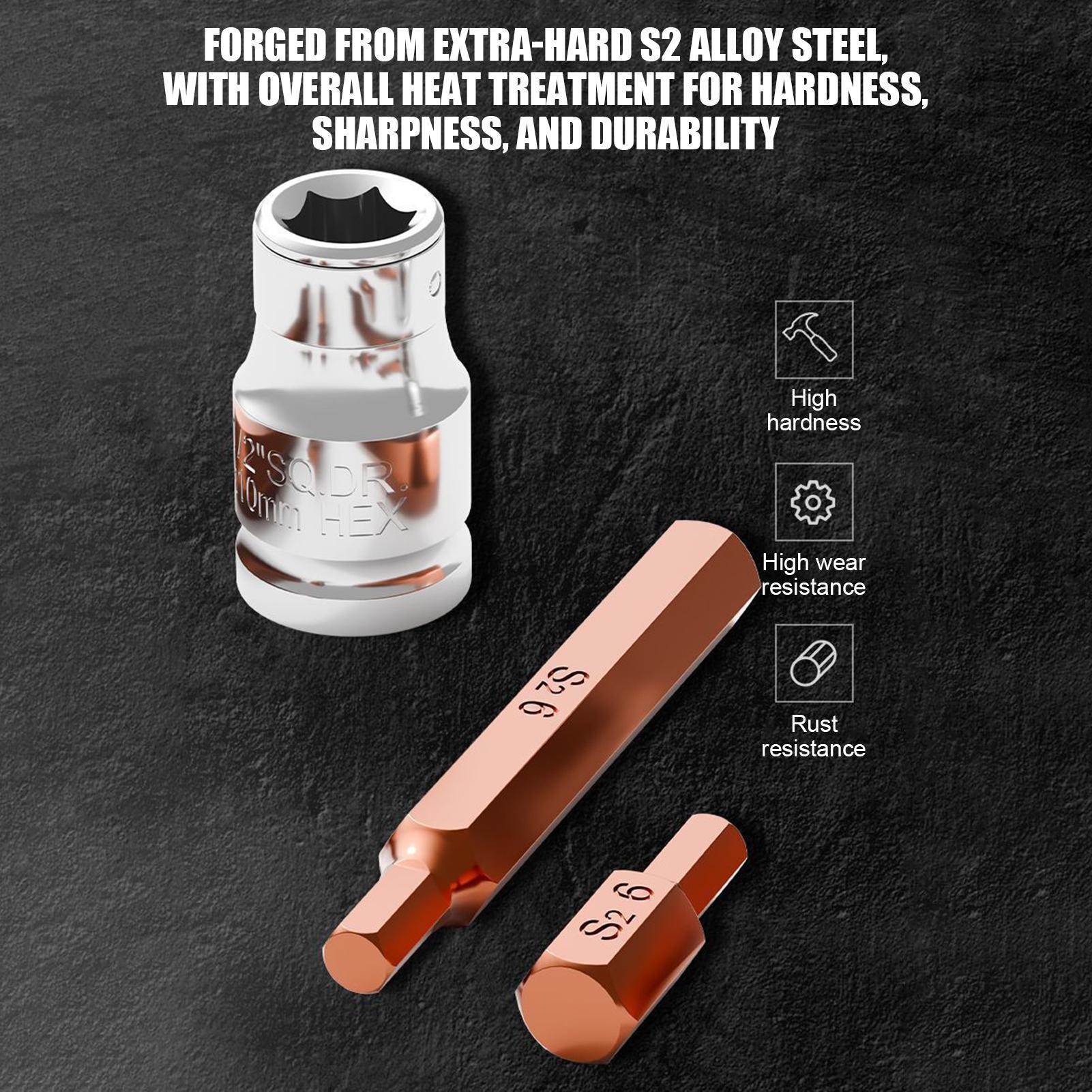 Magnetic Drill Bit Set Magneti - огляд і ціна Socket Set