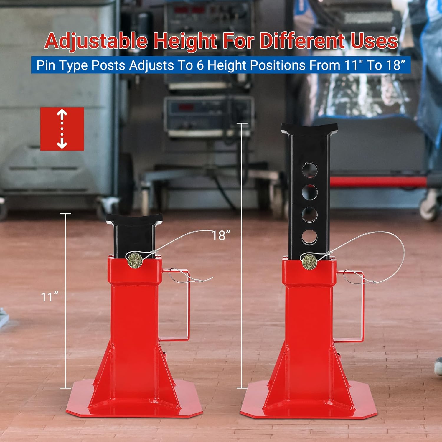 Car Jack Stands Steel 12 Ton C - огляд і ціна Car Jack