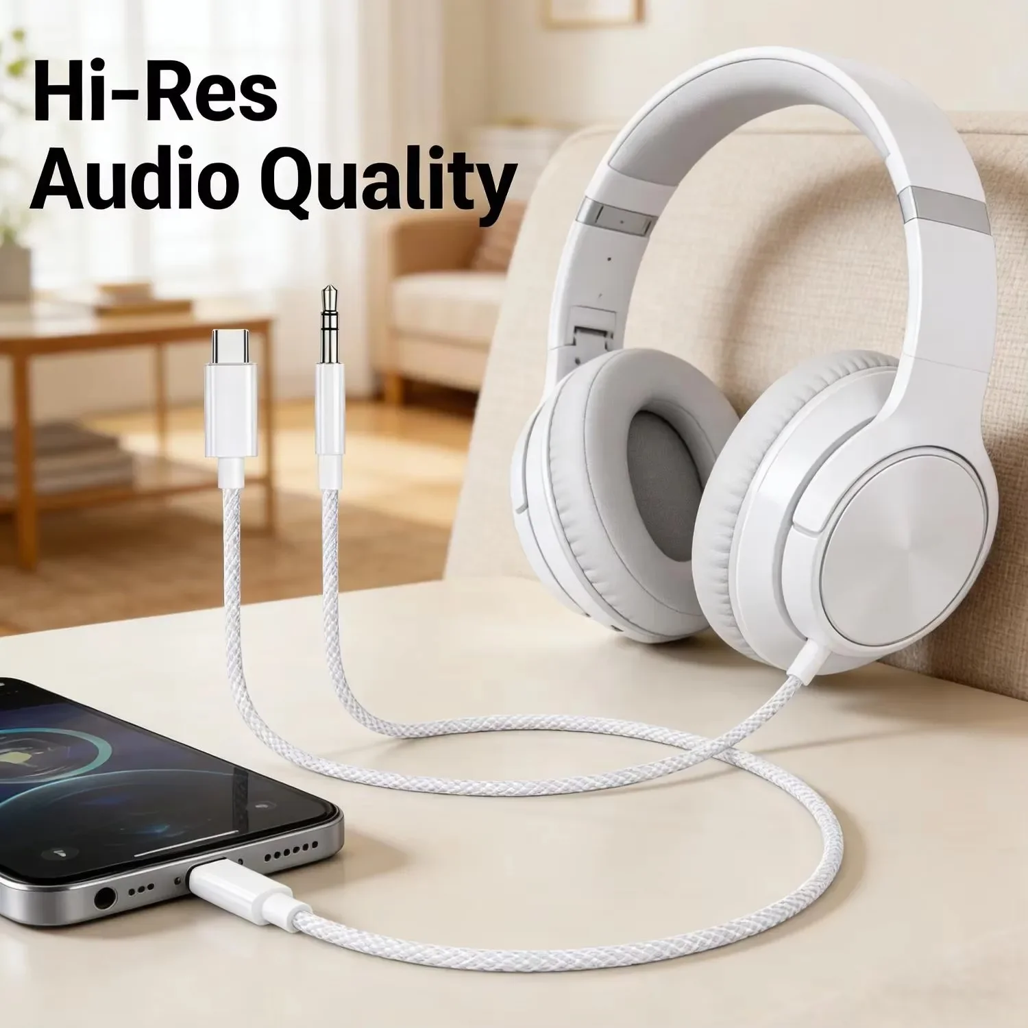 USB C to 3.5mm Male AUX Audio  - огляд і ціна Car Jack