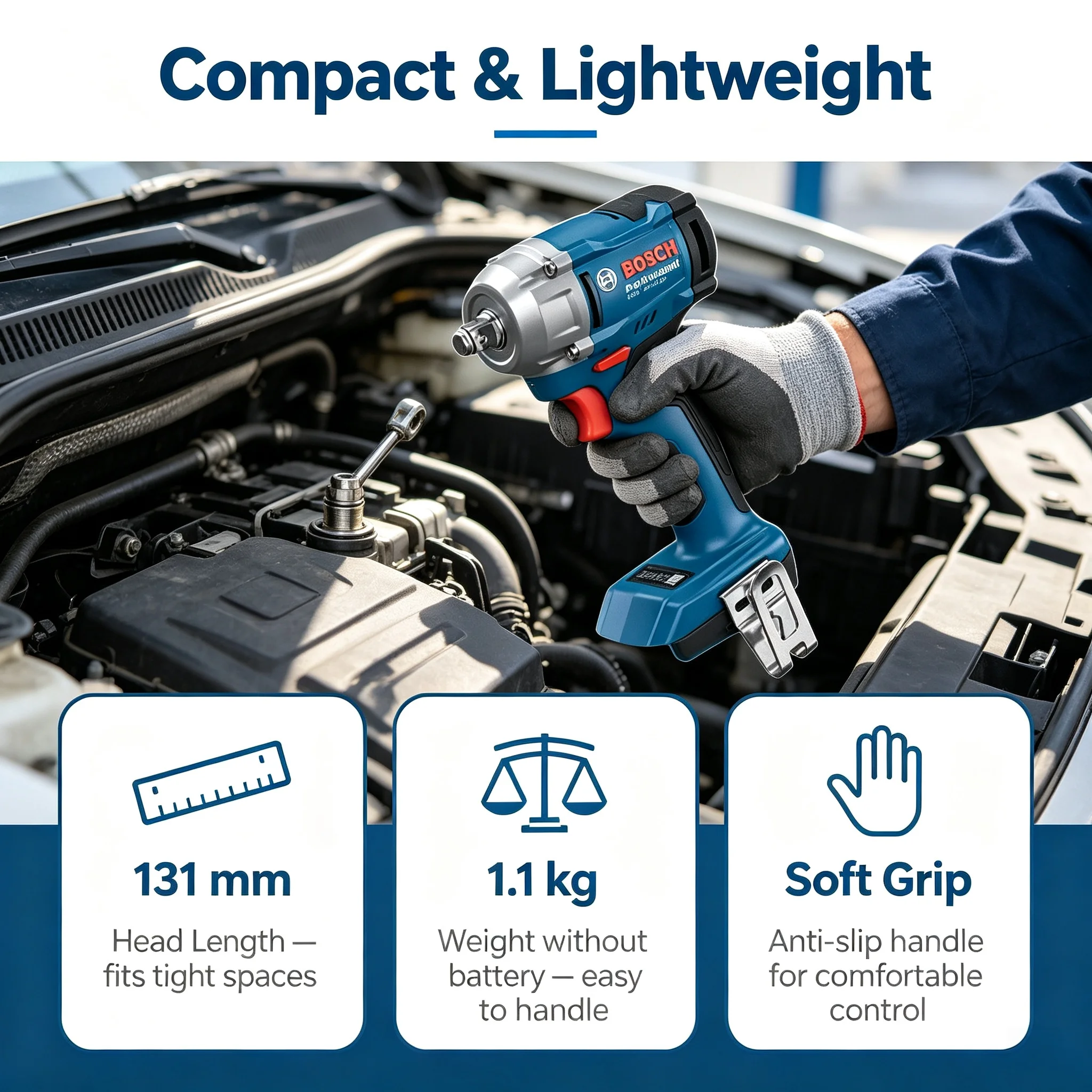 Bosch Professional GDS 18V-350 - огляд і ціна Torque Wrench