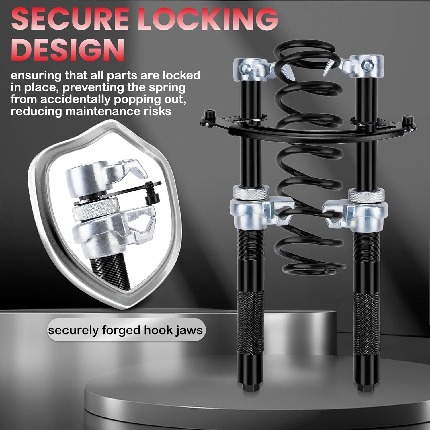 EAFC Car Shock Absorber Spring - огляд і ціна Spring Compressor Tool