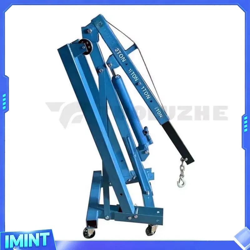 2-ton Foldable Blue Car Engine - огляд і ціна Car Lift