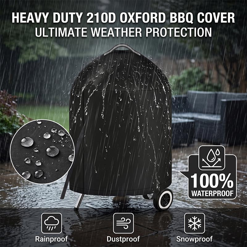 Black Round Outdoor Grill Cove - огляд і ціна Spark Plug